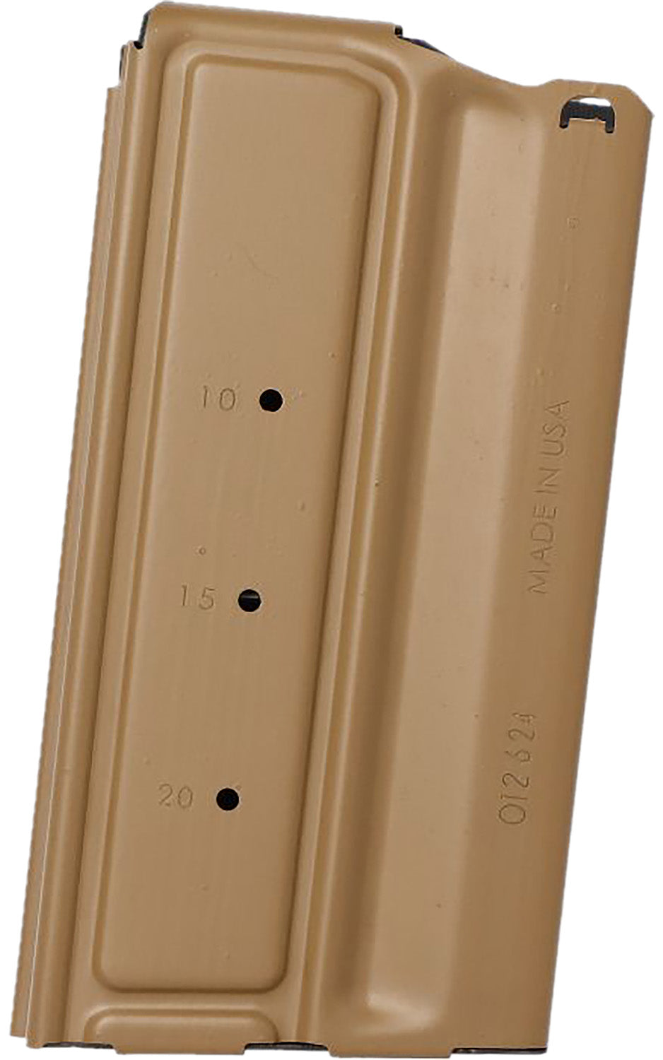 Sig Sauer MCX-Spear Double Stack 20-Round .277 Fury/6.8x51mm Magazine Coyote Tan Steel