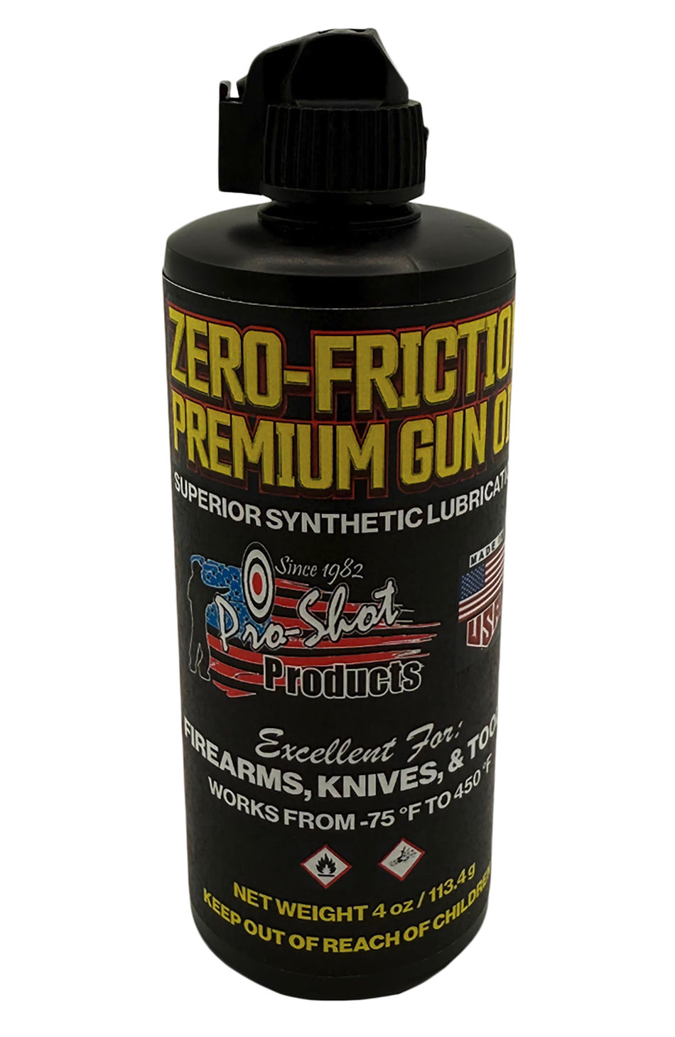 Pro-Shot ZF4 Zero Friction 4 oz Needle Oiler Gun Lubricant