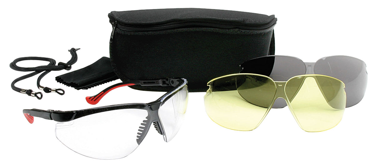 Howard Leight Genesis Shooting Glasses Black R01637
