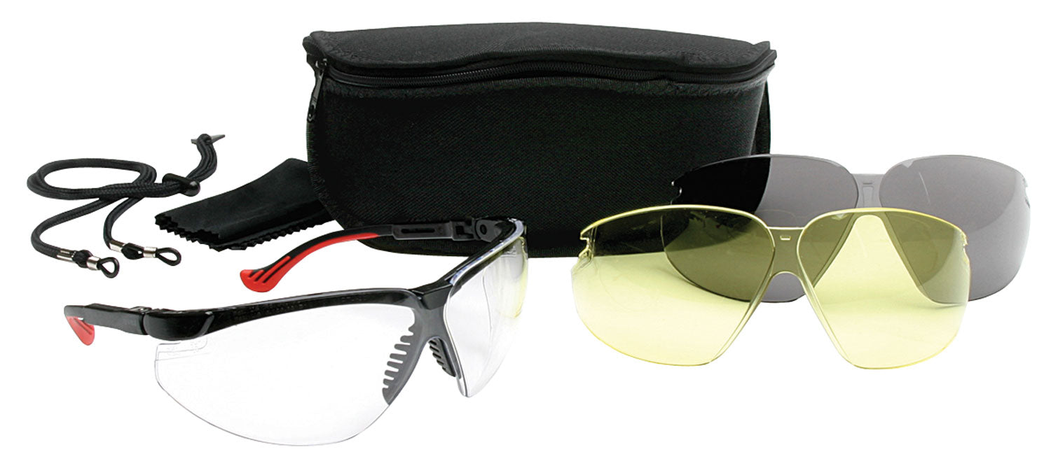 Howard Leight Genesis Shooting Glasses Black R01637