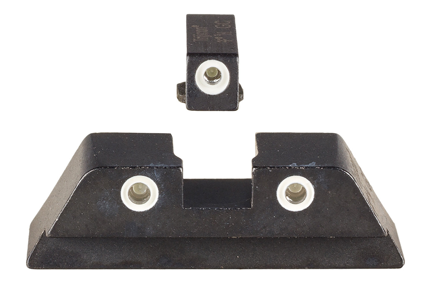 Trijicon Bright & Tough Three-Dot Night Sight Set AR Platform Orange Rear – 600179
