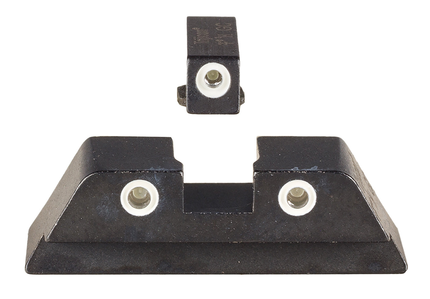 Trijicon Bright & Tough Three-Dot Night Sight Set AR Platform Yellow Rear – 600182