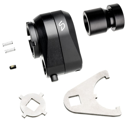 Stern Defense 008SDRABADD1M RAB-AD Buttstock Adapter Black Aluminum Steel AR