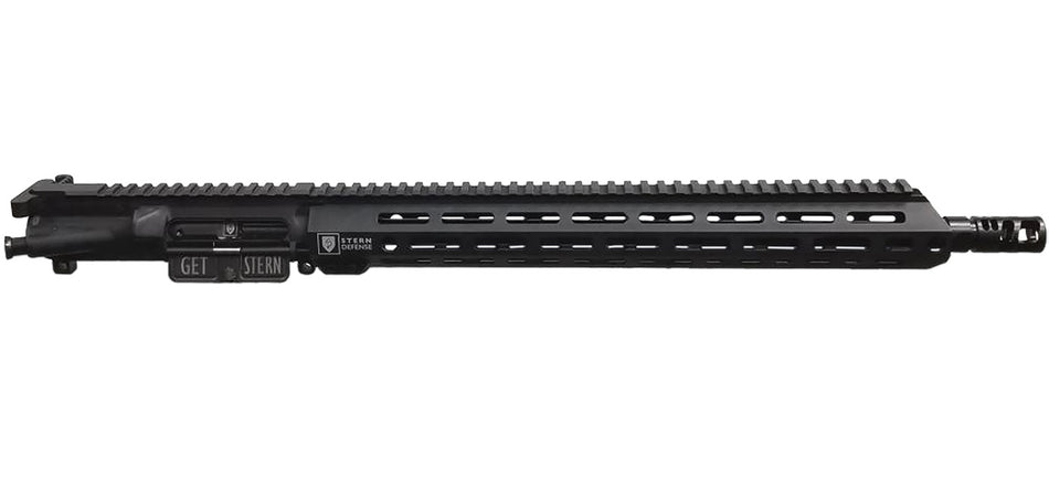 Stern Defense 9mm Luger 16.1" Upper Assembly M-LOK 15" Rail Black Melonite 7075-T6 Aluminum