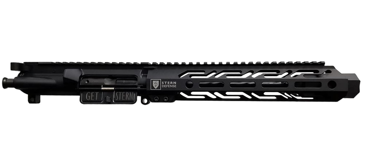 Stern Defense 015SD10INCHMOD5MLOK855 9mm Complete Upper Receiver 8.5" Barrel 10" M-LOK Rail Black