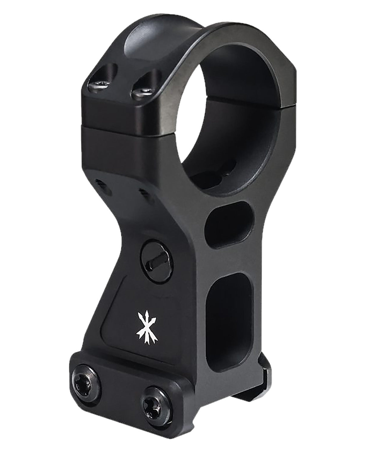 Unity Tactical FSTPROB FAST Pro Red Dot Mount Black Aluminum with Rear Iron Sight