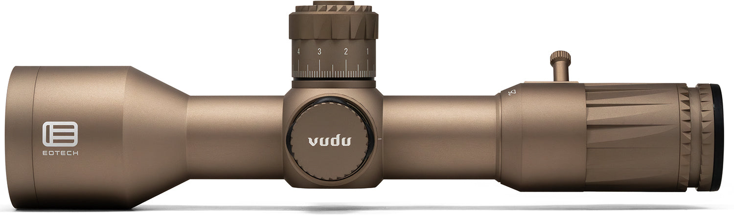 Eotech VDU5-25TR5TAN Vudu Tan 5-25x50mm Short FFP Scope with Illuminated TREMOR5 Reticle