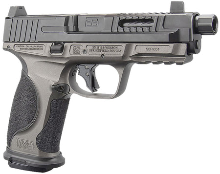 Ed Brown MPMETALF1 9mm 17+1/19+1 4.65" Black Nitride Slide/Barrel Tungsten Gray Cerakote Frame