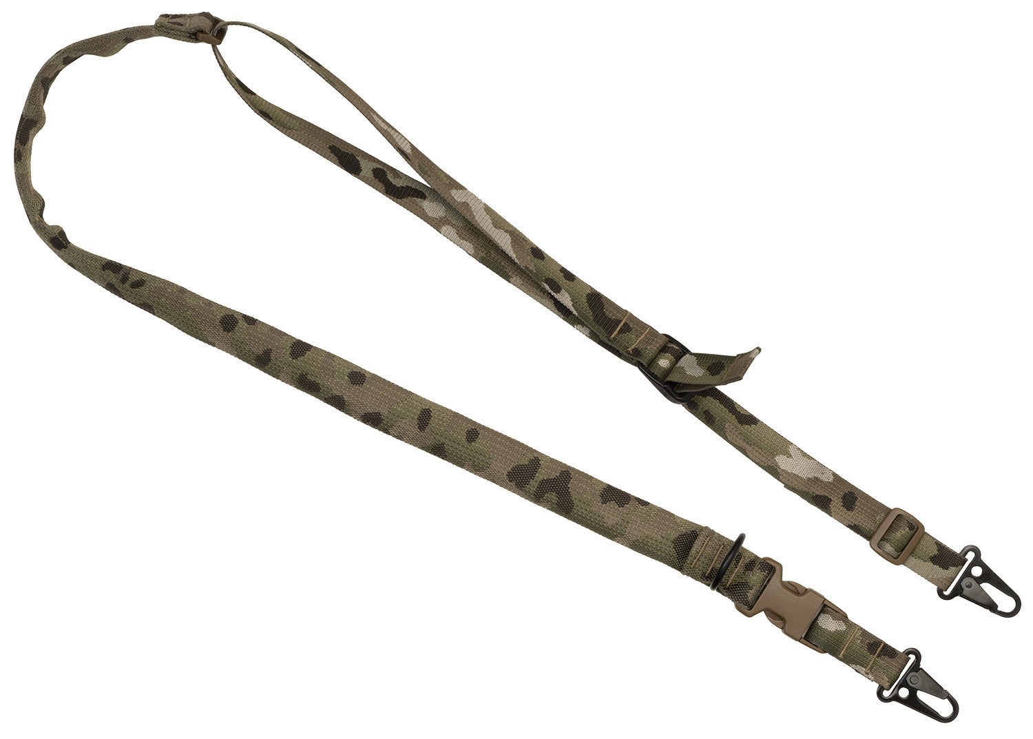Tacshield T6030MC Warrior Padded 2-in-1 Rifle Shotgun Sling MultiCam HK Snap Hooks