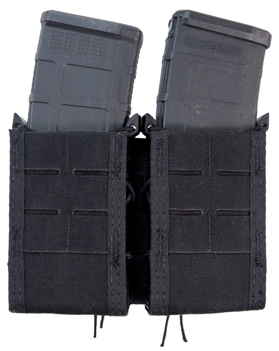 High Speed Gear TACO Double Duty Rifle Magazine Carrier Black Laminate MOLLE