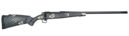 Fierce Firearms TROG7MMBC20BP CT Rogue 7mm BC 20" Black Cerakote C3 Carbon Fiber Threaded Barrel, Black Cerakote Drilled & Tapped Titanium Receiver, LR Negative Comb Phantom Camo Carbon Fiber Stock