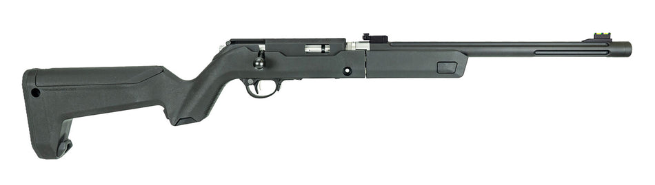 Tactical Solutions OHRTD17HMRMBOBBLK Owyhee Takedown 17 HMR 16.50" Black Threaded Barrel, Black Aluminum Receiver, Black Magpul MOE X-22 Synthetic Stock