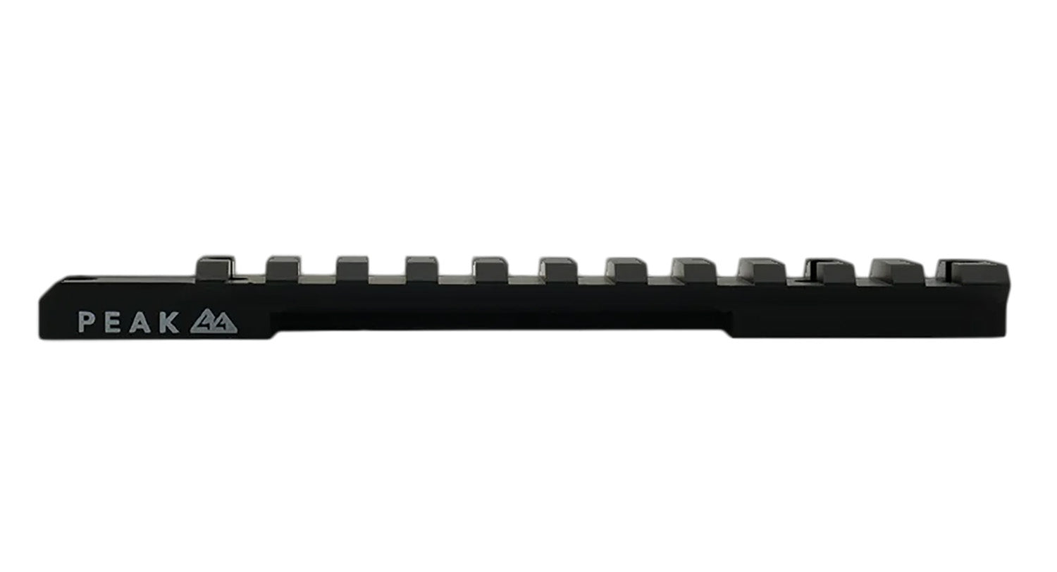 Weatherby J010002 PEAK 44 JRail Picatinny Weaver Mount for Mark V 6-Lug Standard Action Black