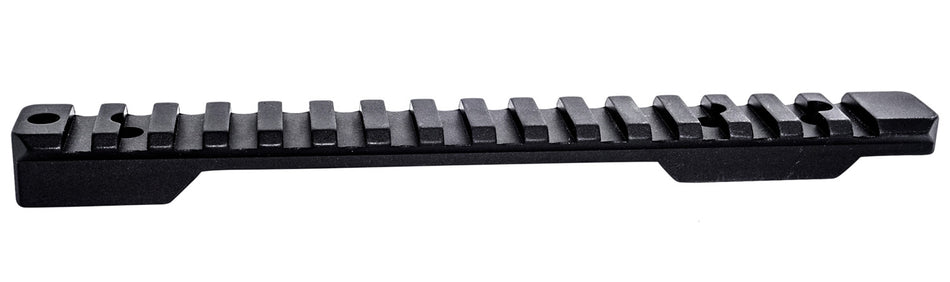 Weatherby PL0252150 PEAK 44 Picatinny Rail Weaver Mount for Weatherby Mark V Long Action Black