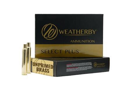 Weatherby BRASS303CT50 Unprimed Rifle Cases 30-378 Wthby Mag 50 Per Box