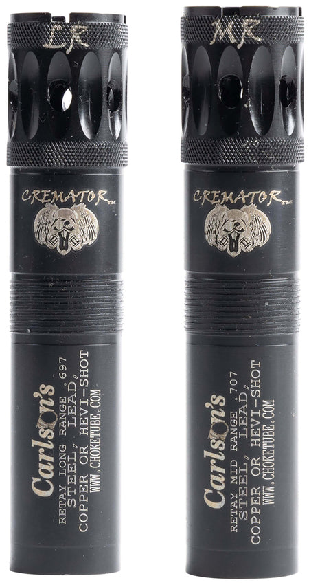 Carlson's 11589 Cremator Ported 17-4 Stainless Close Mid and Long Range Retay Choke Tubes