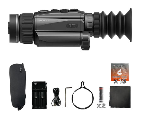 Rix Storm S6 Thermal Scope Black 3.5x35mm Multi Reticle 640x480 12 Microns 50 Hz