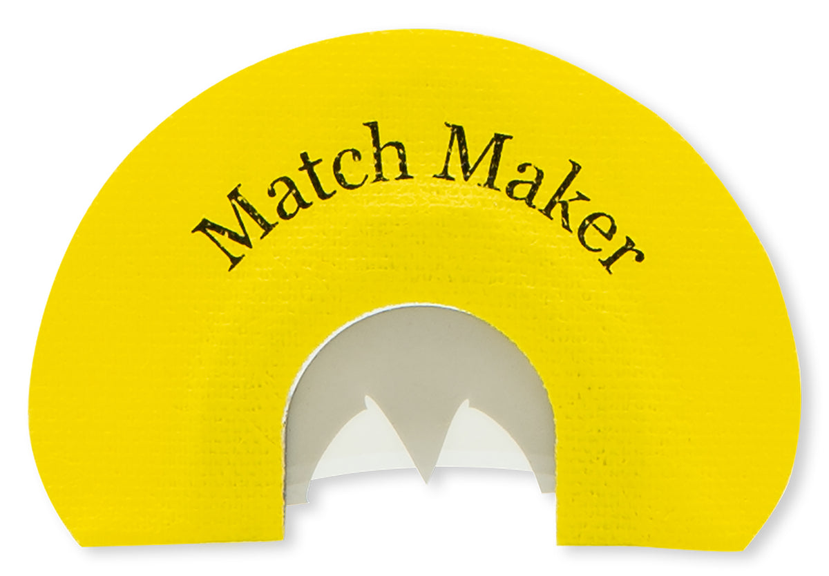 Rolling Thunder TC001-MM Match Maker Diaphragm Turkey Call 3 Reed Bat Wing Cut