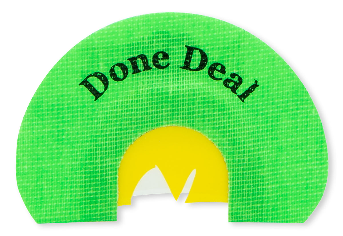 Rolling Thunder TC002-DD Done Deal Diaphragm Turkey Call 3 Reed Combo Cut