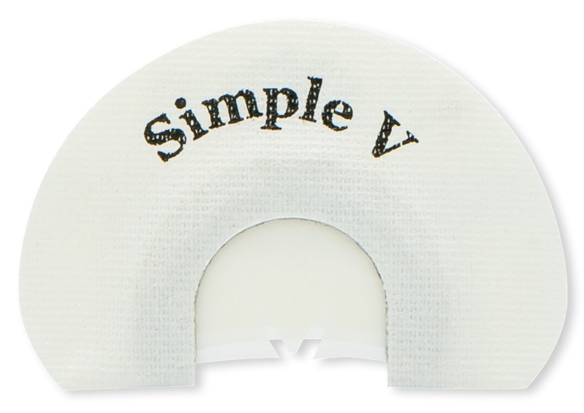 Rolling Thunder TC006-SV Simple Diaphragm Turkey Call 2 Reed V-Cut