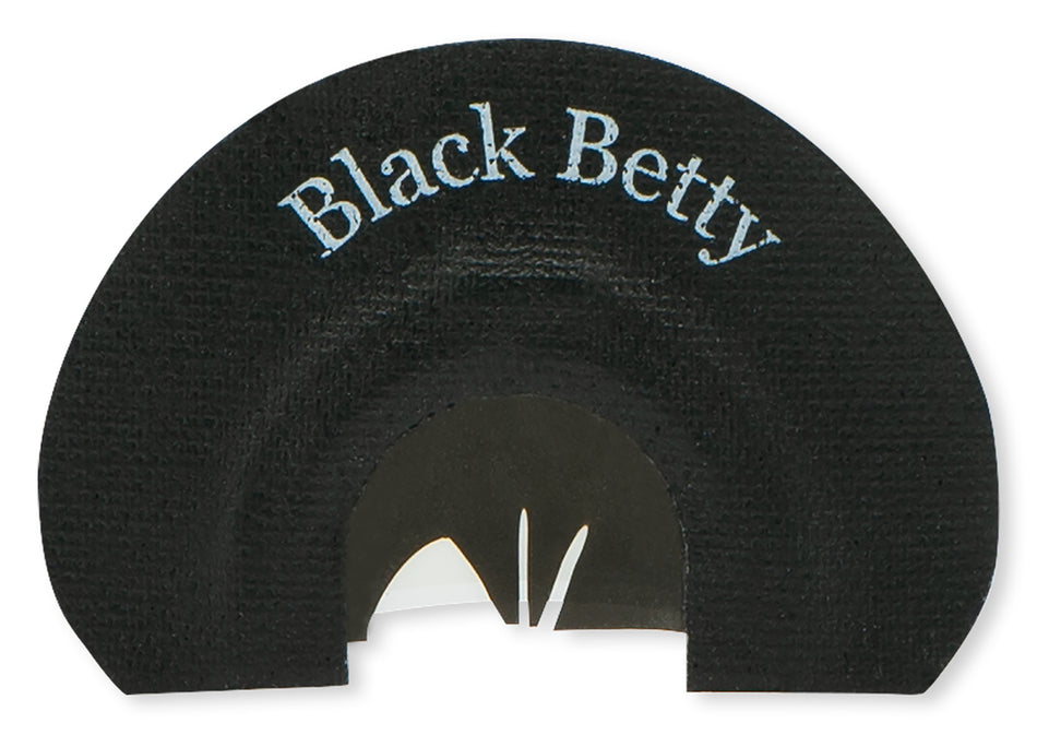 Rolling Thunder TC008-BB Black Betty Diaphragm Turkey Call 3 Reed Snake Tongue Cut