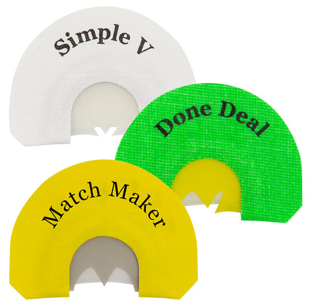 Rolling Thunder TC999-CLASSIC Turkey Classic Diaphragm Call Set of 3