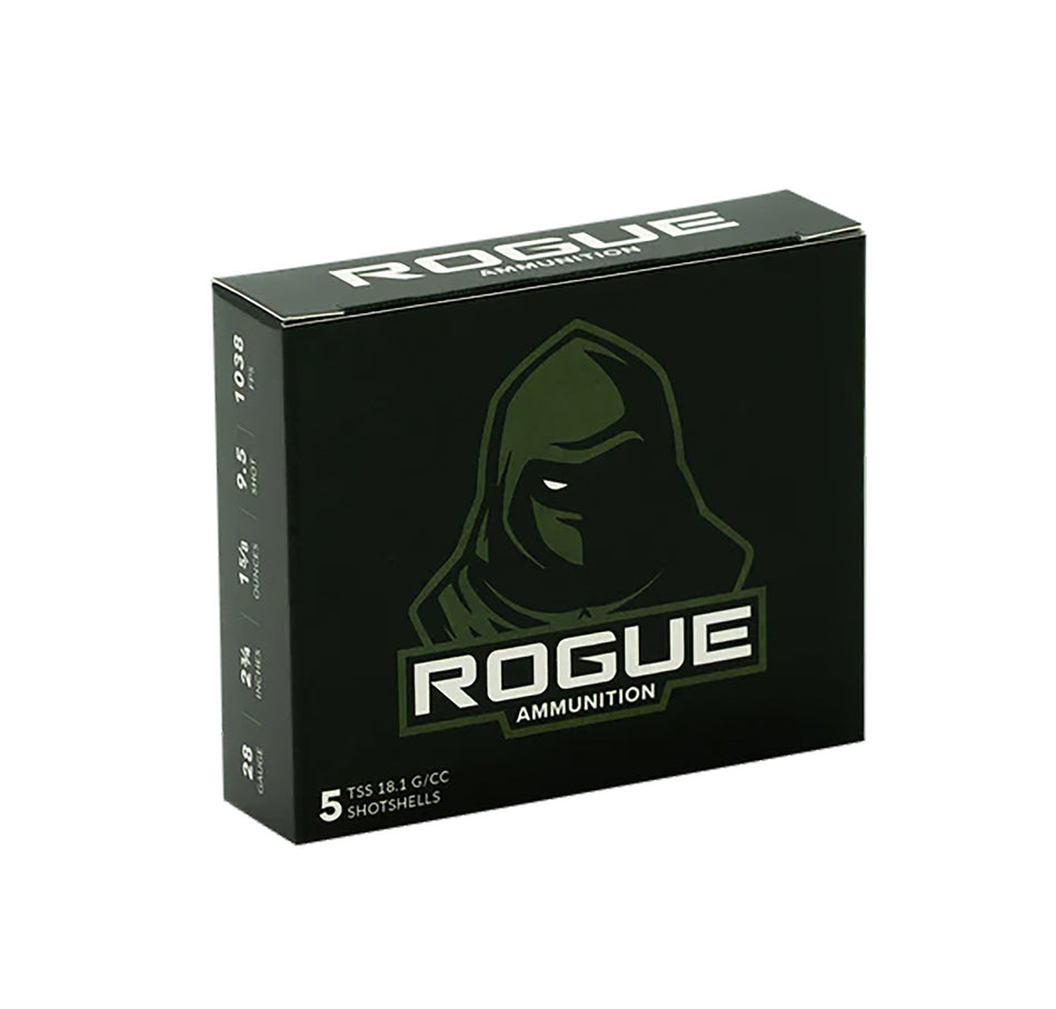 Rogue 28 Gauge Shotgun Ammo  2.75 in 1-5/8 oz #9.5