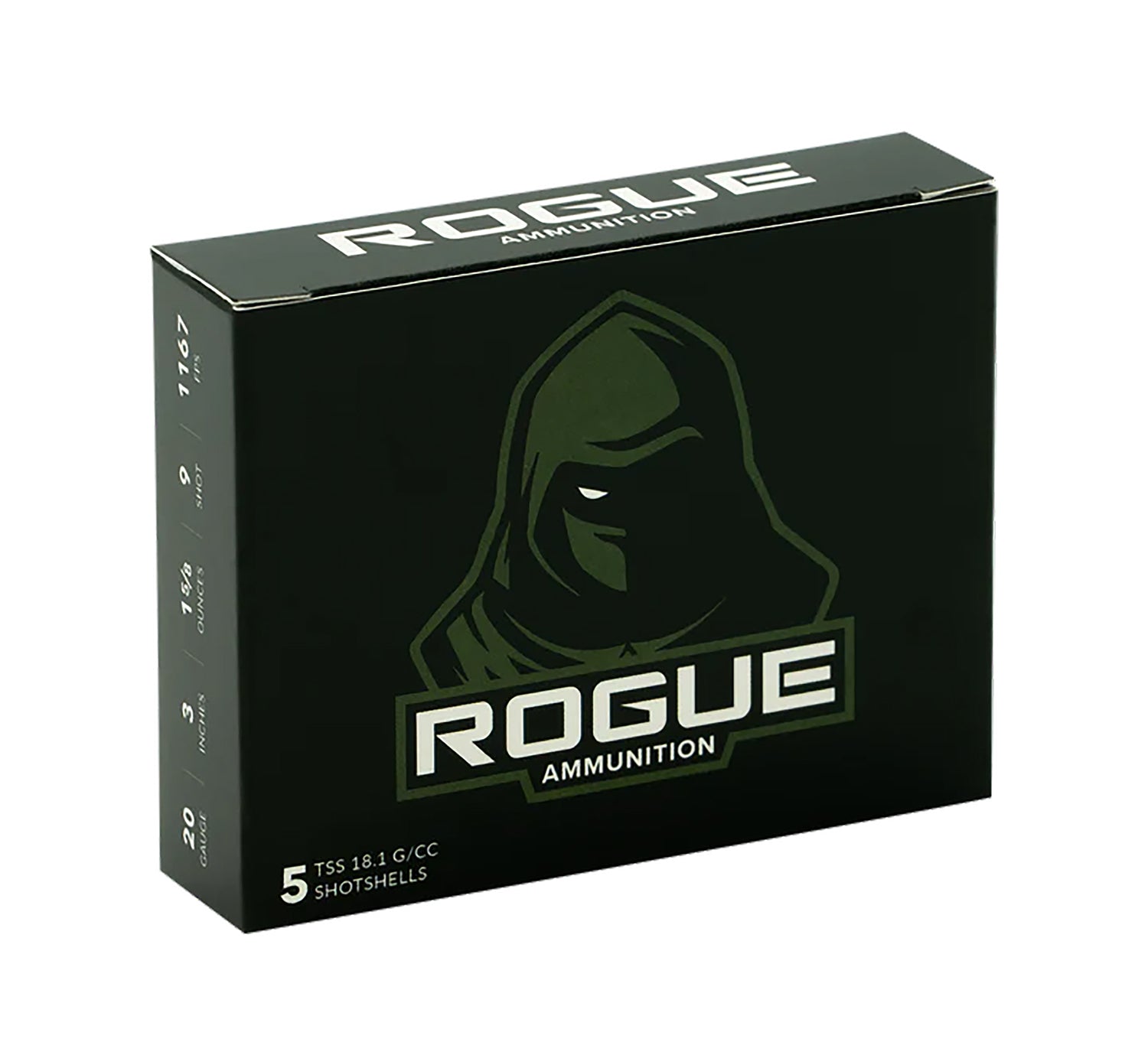 Rogue 20 Gauge Shotgun Ammo  3 in 1-5/8 oz #9