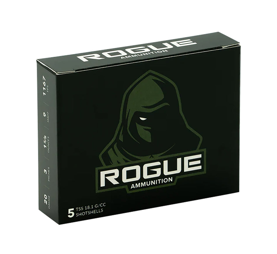 Rogue 20 Gauge Shotgun Ammo  3 in 1-5/8 oz #9