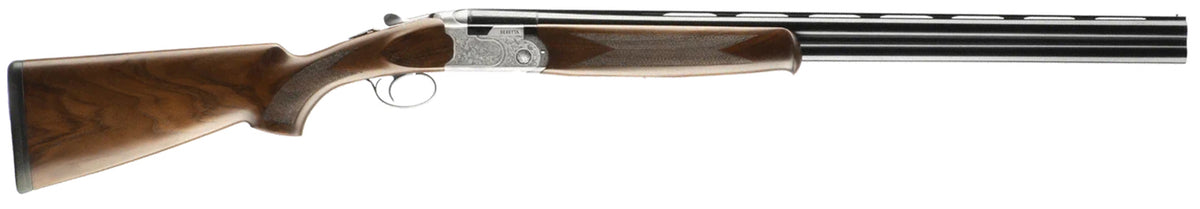 Beretta USA J686F1226 686 Silver Pigeon I 12 Gauge 3" 2rd 26" Blued Over/Under Vent Rib Barrel Silver Engraved Receiver, Fixed Grade II Walnut Wood Stock Right Hand