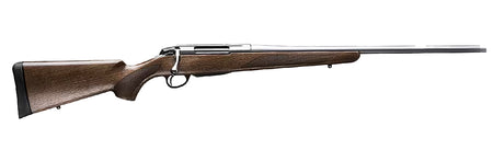 Tikka JRTXA78222MT T3x Hunter Full Size 6.5 Creedmoor 3+1 22.40" Matte Stainless Fluted Threaded Barrel, Matte Drilled & Tapped Stainless Steel Receiver, Fixed Oiled Walnut Wood Stock, Right Hand
