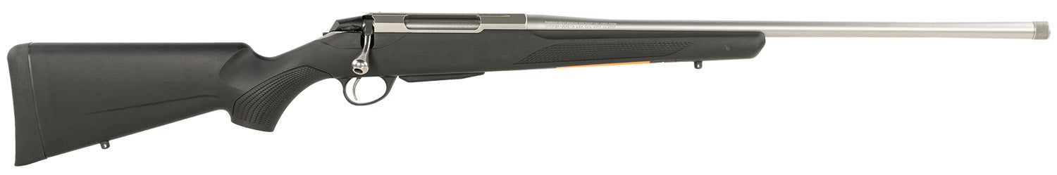 Tikka JRTXB37022MT T3 Lite Full Size 7mm Rem 3+1 22.40" Stainless Threaded Barrel, Drilled & Tapped Stainless Steel Receiver, Fixed Black Synthetic Stock, Right Hand