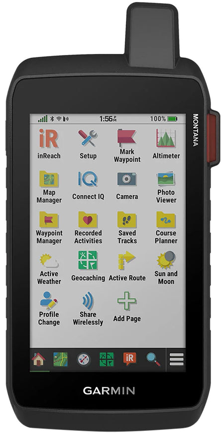 Garmin Montana 760i 32GB GPS Navigator with inReach Satellite Communication