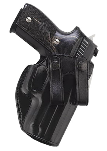 Galco SUM226B Summer Comfort IWB Belt Loop Holster Black Leather Glock 19X/19 Gen1-5/23 Right Hand