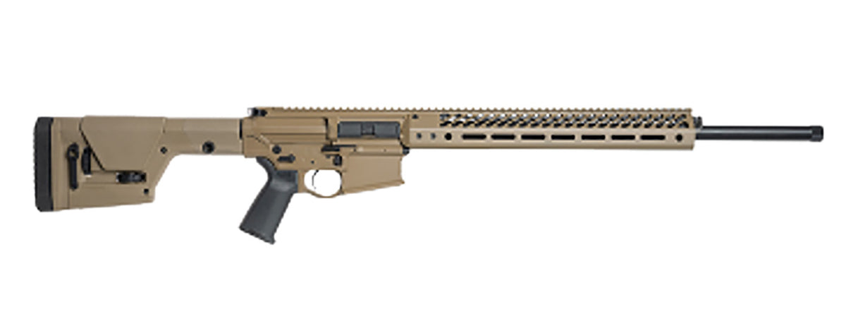 Seekins Precision 0011300105-F SP10M 308 Win 22" Picatinny Rail M-LOK Handguard Flat Dark Earth Synthetic Stock