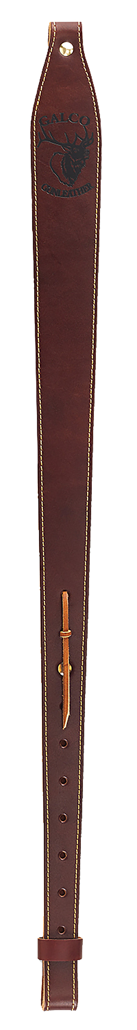 Galco RS9C Adjustable Cordovan Brown Leather Cobra Style Rifle/Shotgun Sling
