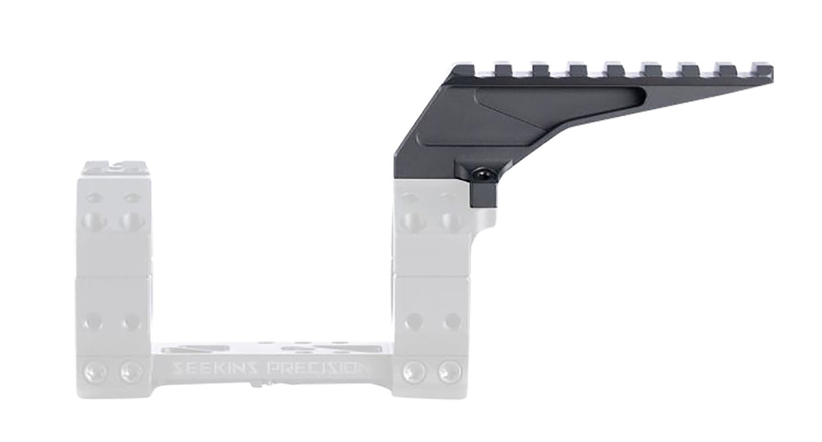 Seekins Precision 0010650162-F X-Cap Forward Top Rail Black 1913 Picatinny 8X Cap