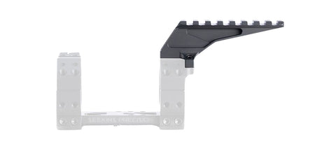 Seekins Precision 0010650166-F X-Cap 45-Degree Offset Side Rail Black Aluminum