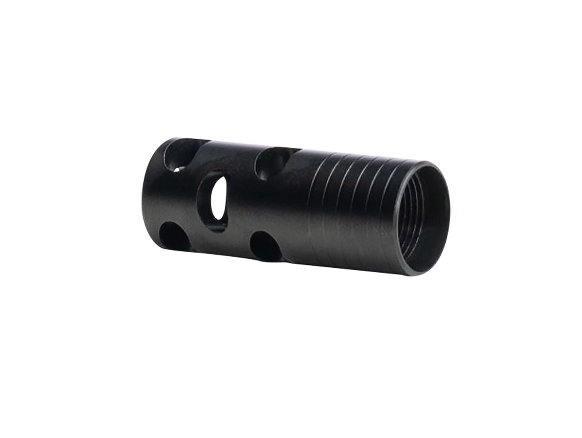 Seekins Precision Havak Black Melonite Steel Muzzle Device 5/8"x24 Threaded