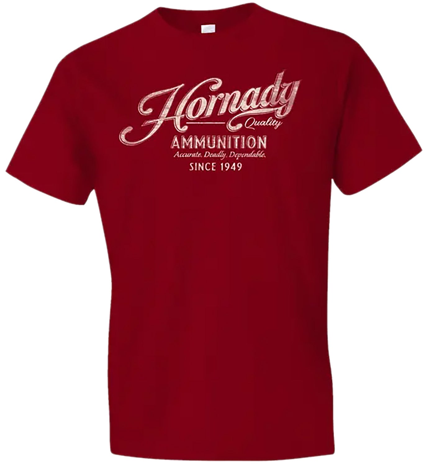 Hornady Gear Vintage Script Red Semi-Fitted Cotton Shirt 2XL