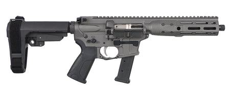 LWRC ICP9TG8SBA3 IC-9 9mm Luger 8.50" 33+1 Black Nitride Threaded Barrel, Tungsten Anodized Aluminum Picatinny Rail Receiver, SB Tactical SBA3 Brace, LWRC Ultra Combat Grip, Ambidextrous