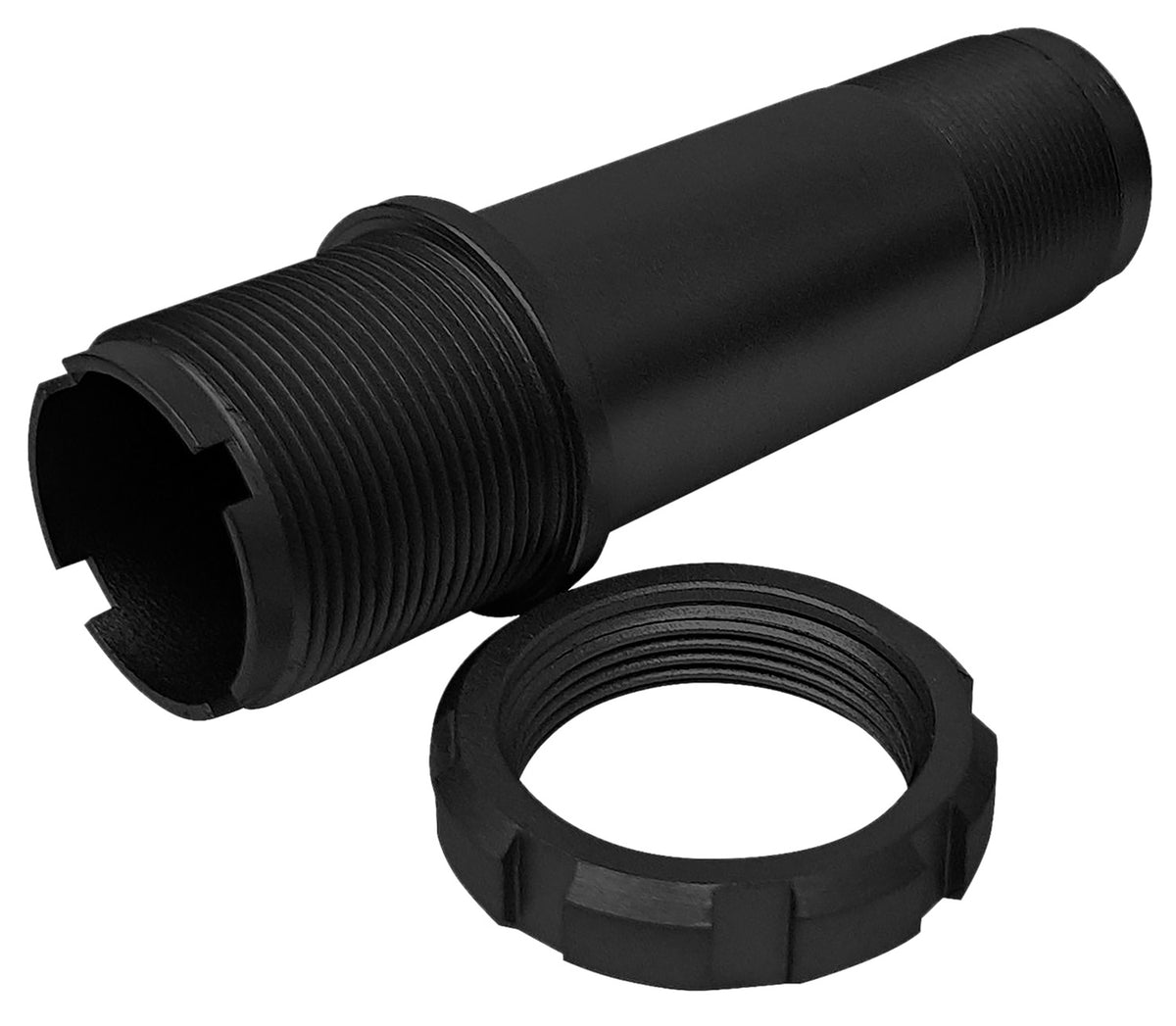 Yankee Hill 1253A VICTRA-12 Shotgun Suppressor Choke Thread Mount 17-4 Stainless Steel Black