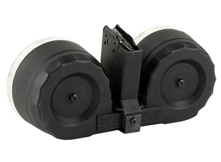 KCI USA KCIMZ067 100rd 5.56x45mm/.223 Drum Magazine Black