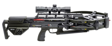 TenPoint CB250041849 TX28 Moss Green 250 Draw Weight 28" Crossbow
