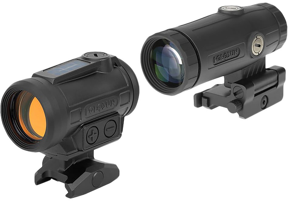 Holosun ARO Evo SPR Red Dot 2 MOA with HM3X 3x Magnifier Combo