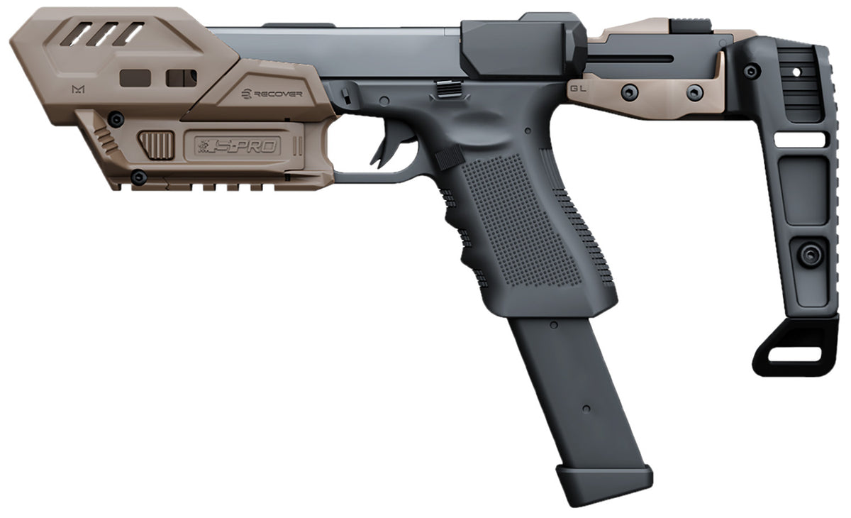 Recover Tactical SPROMGB02 Tan S-Pro MG Conversion Kit Compatible with Glock