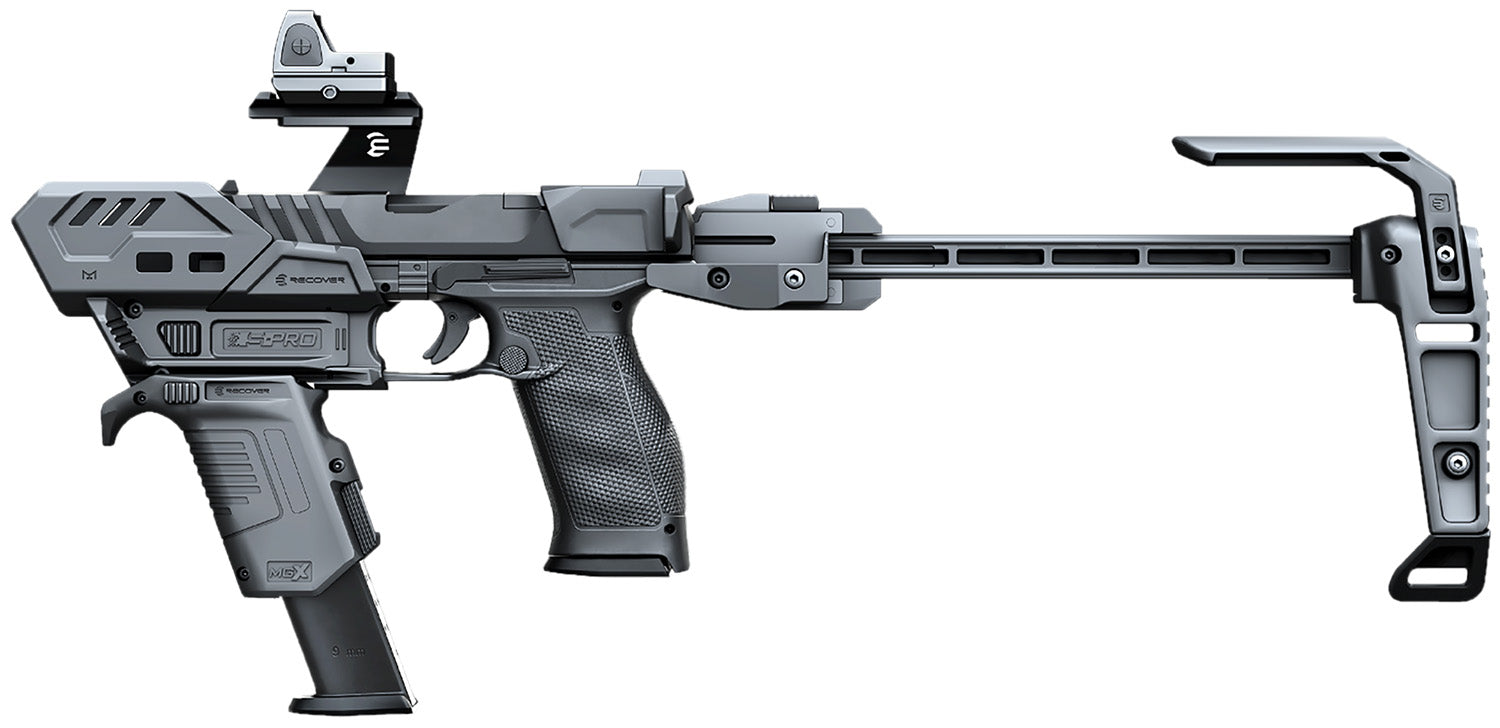 Recover Tactical SPROCBGB01 Black S-Pro MG Conversion Kit Compatible with Canik