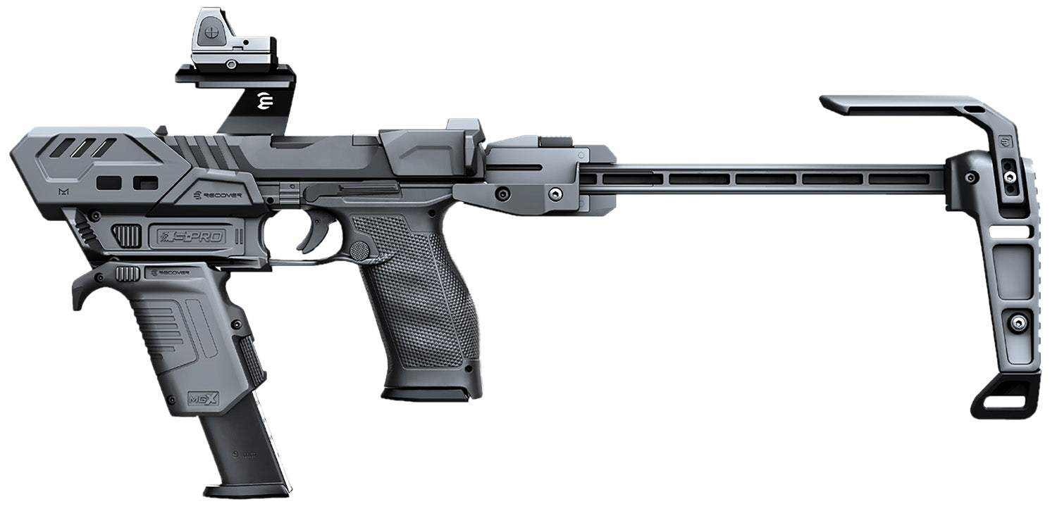 Recover Tactical SPROPDPGB01 Black S-Pro MG Conversion Kit Compatible with Walther PDP