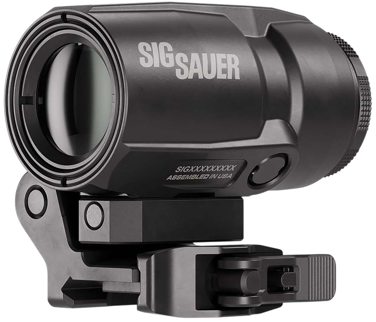 Sig Sauer Juliet3T-Micro Matte Black 3x22mm Micro Magnifier PowerCam90 Quick Release Mount