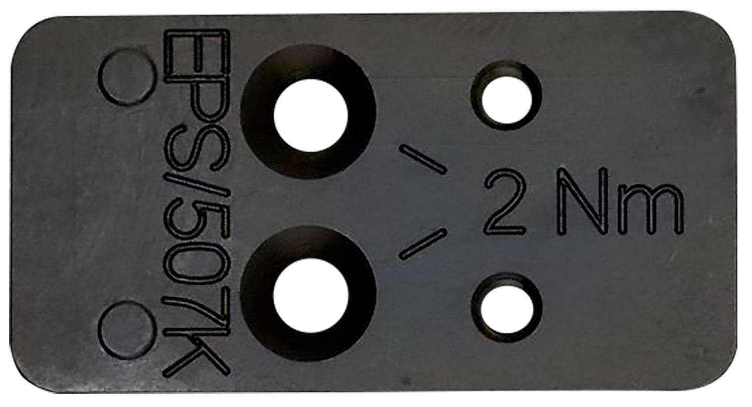 HK 51000381 VP OR Black Steel Optic Mounting Plate
